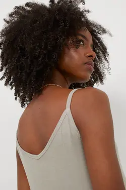 پیراهن میدی زنانه خاکستری روشن اچ اند ام