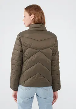 کاپشن زنانه سبز ماوی