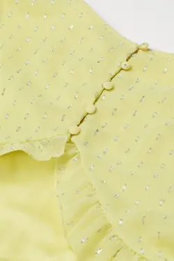 پیراهن آستین بلند زنانه سبز اچ اند ام