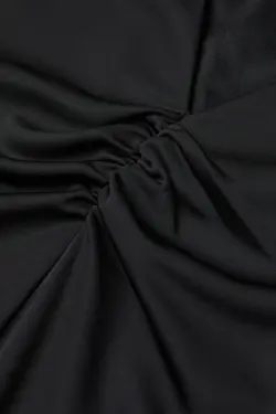 پیراهن آستین بلند زنانه سیاه اچ اند ام