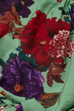 پیراهن آستین بلند زنانه سبز اچ اند ام