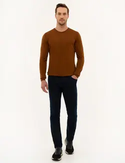 پلیور مردانه زنجبیلی پیرکاردین