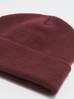 کلاه بافت مردانه  زرشکی  ال سی وایکیکی