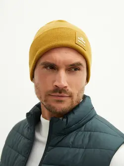 کلاه بافت مردانه  خردلی  ال سی وایکیکی