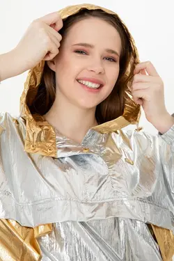 کاپشن زنانه   نقره ای یو اس پولو