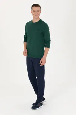 شلوار راحتی مردانه معمولی سرمه ای یو اس پولو