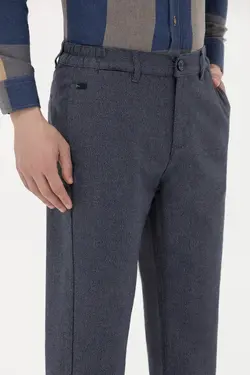 شلوار کتان و پارچه ای مردانه  سرمه ای یو اس پولو