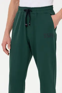 شلوار راحتی مردانه دمپا کشی سبز یو اس پولو