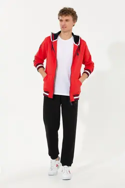 شلوار راحتی مردانه دمپا کشی سیاه یو اس پولو