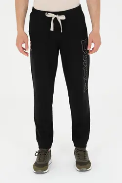 شلوار راحتی مردانه دمپا کشی سیاه یو اس پولو