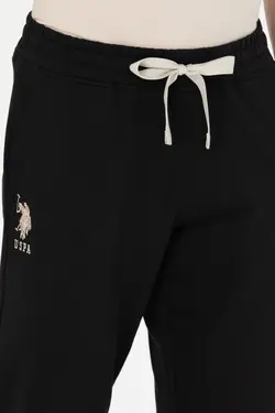 شلوار راحتی مردانه دمپا کشی سیاه یو اس پولو