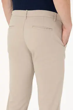 شلوار کتان و پارچه ای مردانه اسلیم فیت بژ یو اس پولو