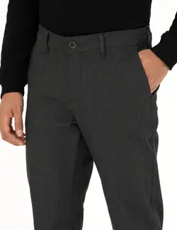 شلوار کتان و پارچه ای مردانه طرحدار جیبدار مدل جذب خاکی پیرکاردین