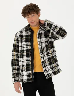 پیراهن آستین بلند مردانه راحت سیاه پیرکاردین