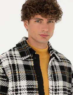 پیراهن آستین بلند مردانه راحت سیاه پیرکاردین