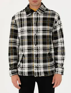 پیراهن آستین بلند مردانه راحت سیاه پیرکاردین