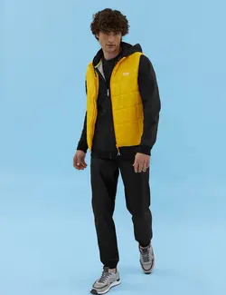 شلوار راحتی مردانه نخی سیاه پیرکاردین