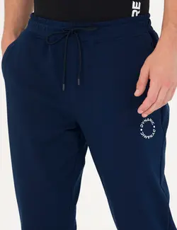 شلوار راحتی مردانه نخی سرمه ای پیرکاردین