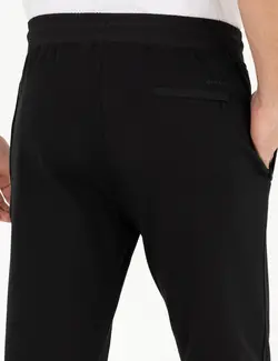 شلوار راحتی مردانه نخی جذب سیاه پیرکاردین