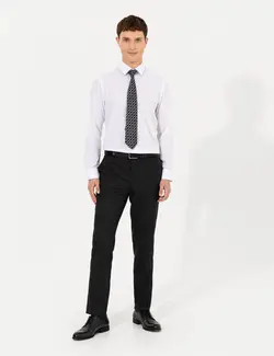 شلوار مردانه جذب زغالی پیرکاردین