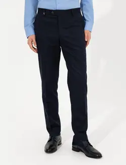 شلوار مردانه جذب سرمه ای پیرکاردین