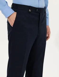 شلوار مردانه جذب سرمه ای پیرکاردین