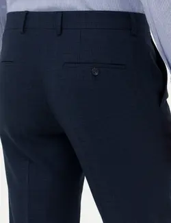 شلوار مردانه جذب سرمه ای پیرکاردین