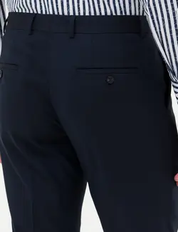 شلوار مردانه جذب سرمه ای پیرکاردین