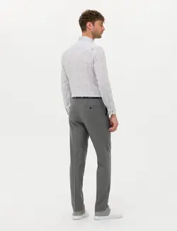 شلوار مردانه جذب خاکستری پیرکاردین