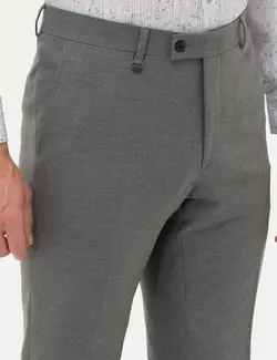 شلوار مردانه جذب خاکستری پیرکاردین