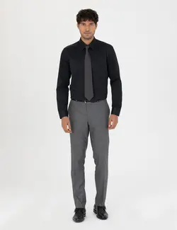 شلوار مردانه جذب خاکستری پیرکاردین