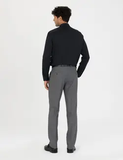 شلوار مردانه جذب خاکستری پیرکاردین