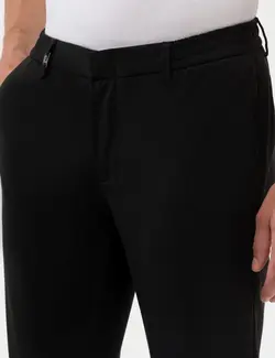 شلوار مردانه طرحدار جذب سیاه پیرکاردین