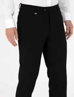 شلوار مردانه طرحدار جذب سیاه پیرکاردین