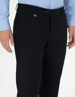 شلوار مردانه طرحدار جذب سرمه ای پیرکاردین