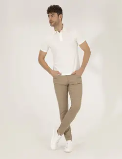 شلوار جین مردانه جذب سبز روشن پیرکاردین