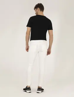 شلوار جین مردانه جذب بژ پیرکاردین