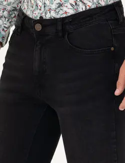 شلوار جین مردانه جذب سیاه پیرکاردین