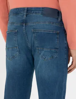 شلوار جین مردانه جذب آبی پیرکاردین