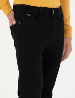 شلوار جین مردانه جذب سیاه پیرکاردین