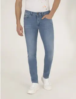 شلوار جین مردانه جذب آبی نیلی پیرکاردین