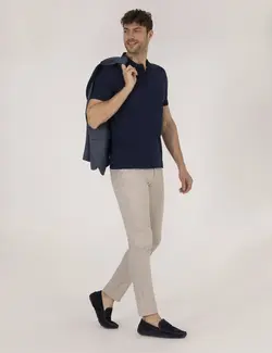 شلوار کتان و پارچه ای مردانه جذب سموری پیرکاردین