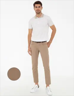 شلوار کتان و پارچه ای مردانه جیبدار ویسکوز جذب سموری پیرکاردین