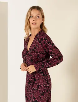 بلوز زنانه کراپ سیاه پیرکاردین