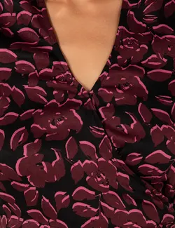 بلوز زنانه کراپ سیاه پیرکاردین