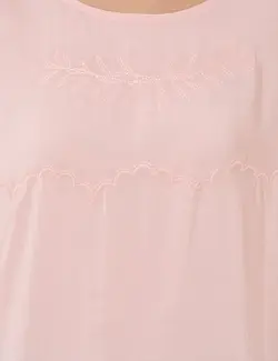 بلوز زنانه معمولی صورتی پیرکاردین