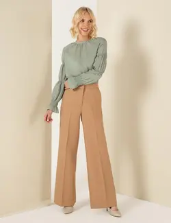 بلوز زنانه راحت نعنایی تیره پیرکاردین