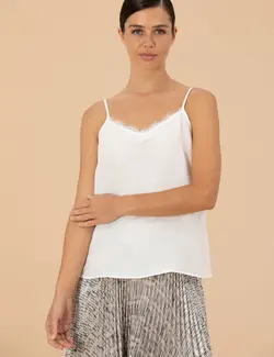 بلوز زنانه معمولی بژ پیرکاردین