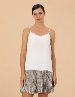 بلوز زنانه معمولی بژ پیرکاردین