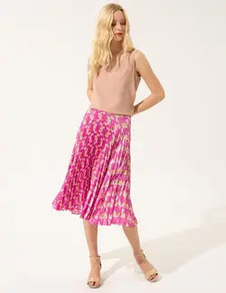 بلوز زنانه معمولی صورتی پودری پیرکاردین